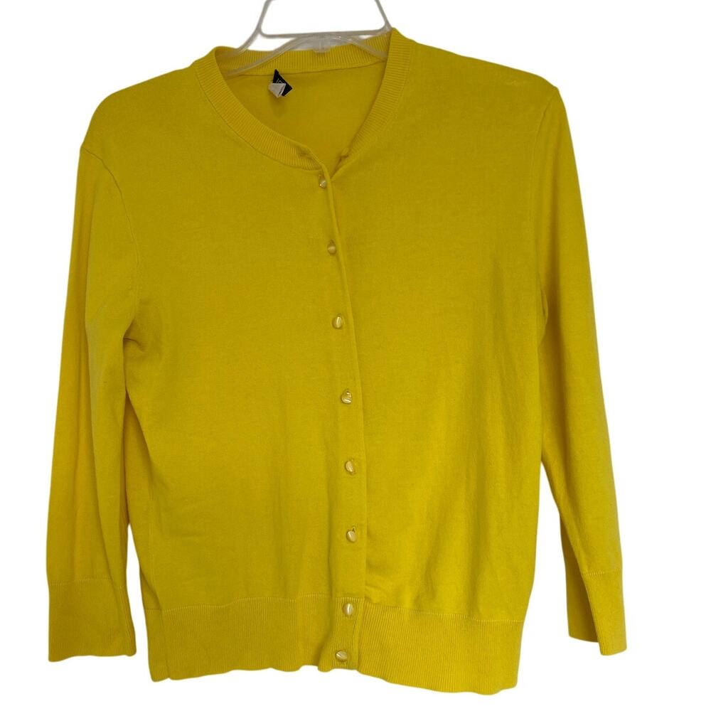 J. Crew Cardigan Womens Medium Preppy Classy Classic Timeless Feminine Dainty